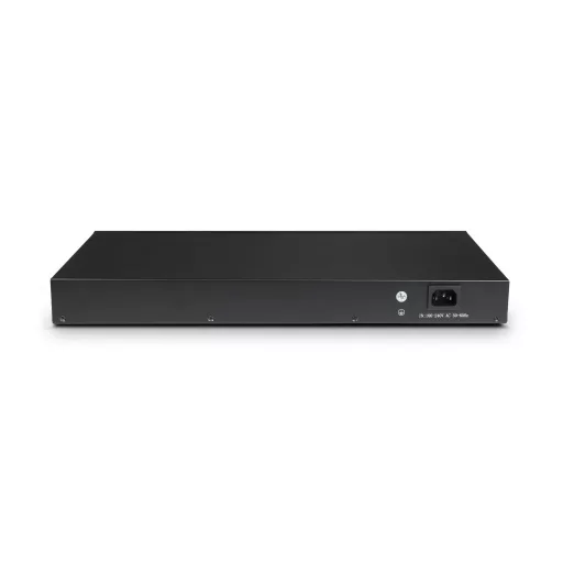 BL-DSW-56-4T12X, 4 portos Ethernet L3+ kapcsoló, 4x 1G RJ45 port, 12x 10G SFP+ felkapcsolással, MLAG és VXLAN támogatás