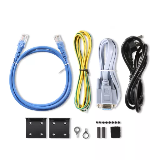 BL-DSW-56-4T12X, 4 portos Ethernet L3+ kapcsoló, 4x 1G RJ45 port, 12x 10G SFP+ felkapcsolással, MLAG és VXLAN támogatás