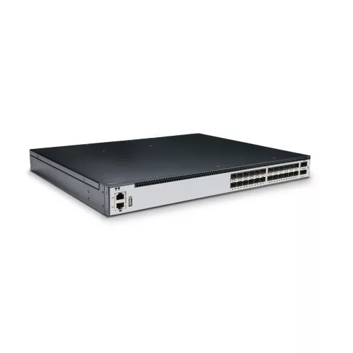 BL-DSW-76-24X2C, 24 portos Ethernet L3+ kapcsoló, 24x 10 Gb SFP+, 2x 100 Gb QSFP28 felkapcsolással, MLAG és VXLAN támogatás
