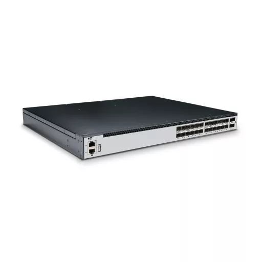 BL-DSW-76-24X2Q, 24 portos Ethernet L3+ kapcsoló, 24x 10G SFP+, 2x 40G QSFP+ felkapcsolással, MLAG és VXLAN támogatás