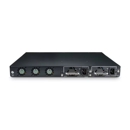 BL-DSW-76-24X2Q, 24 portos Ethernet L3+ kapcsoló, 24x 10G SFP+, 2x 40G QSFP+ felkapcsolással, MLAG és VXLAN támogatás