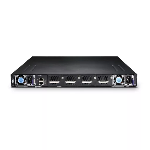 BL-DSW-76-24Y4C, 24 portos Ethernet L3+ kapcsoló, 24x 25G SFP28, 4x 100G QSFP28 felkapcsolással, MLAG és VXLAN támogatás