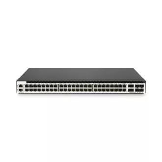   BL-DSW-76-48TE4Y2Q, 48 portos Ethernet L3+ Multi-Gigabit kapcsoló, 48x 100M/1000M/2,5GBASE-T RJ45 port, 4x 25G SFP28 és 2x 40G QSFP+ uplinkkel, MLAG és VXLAN támogatással