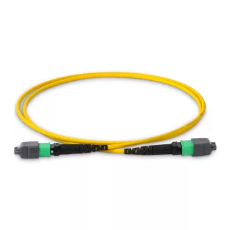   BlueVoice 10m (33ft) MTP-16 APC (Nő) - MTP-16 APC (Nő) OS2 Singlemode Elite Trunk kábel, 16 szál, Type B, LSZH, Sárga