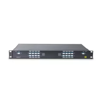   Dupla szálas 8CH C29-C36 DWDM OADM, Kelet és Nyugat, LC/UPC, 1U Rack