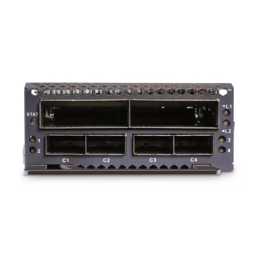 BL-MXP-200G-CM42, 4x100G QSFP28 és 2x200G CFP2 Muxponder, 1/4 bővítőhelyen