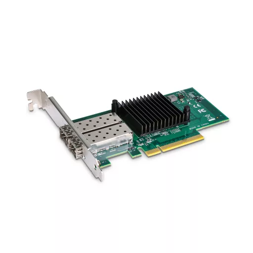 10G kettős portos SFP+ Intel 82599ES Ethernet hálózati interfész kártya