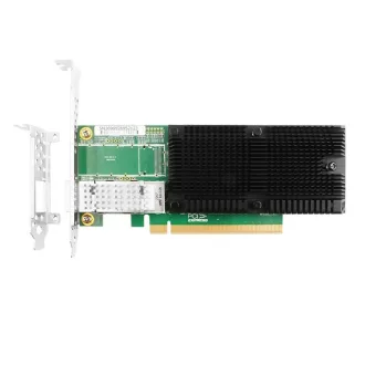   100G egyportos QSFP28 Intel E810-CAM1-alapú Ethernet hálózati interfész kártya