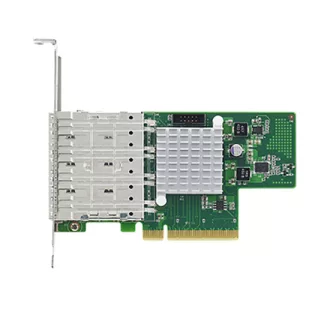  1G négyportos QSFP+ Intel I350-AM4 Ethernet hálózati interfész kártya