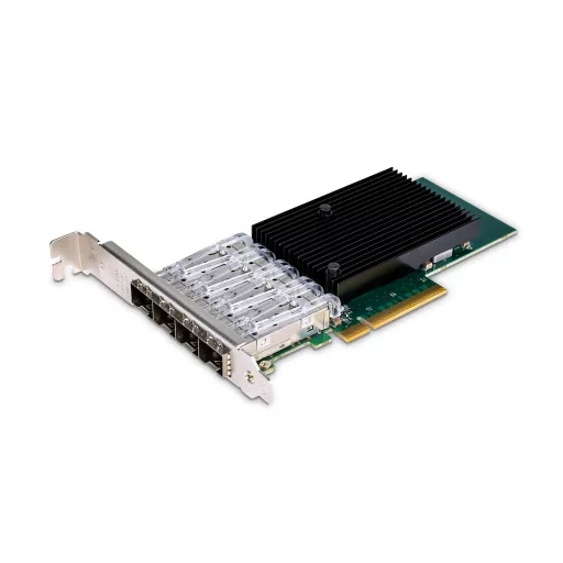 10G 4 portos SFP+ Intel XL710-BM1 Ethernet hálózati interfész kártya