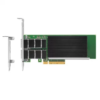   40G kétportos QSFP+ Intel XL710-BM2-alapú Ethernet hálózati interfész kártya