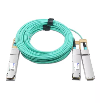   10m (33ft) Mellanox kompatibilis 800G OSFP - 2x 400G OSFP112 aktív optikai kábel (AOC)