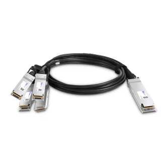   0,5m Mellanox 800G és 4x 200G QSFP112 passzív Twinax Direct Attach rézkábel közötti átkötés