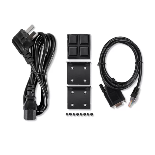 BL-OSW-53-24P4TS, 24 portos Gigabit Ethernet L2+ menedzselt aktív 802.3af/at PoE+ kapcsoló, 24x 10/100/1000BASE-T RJ45 PoE+ port @370W, 4x 1G RJ45/SFP kombinált porttal, akár 100M átviteli sebességgel, OSPF támogatással