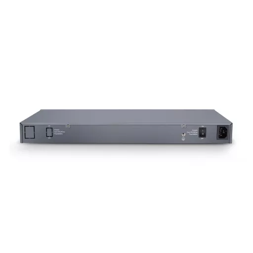 BL-OSW-53-24T4X, 24 portos Gigabit Ethernet Managed L2+ kapcsoló, 24x1GRJ45 port, 4x 10GSFP+ uplinkkel, ventilátor nélküli, egymásra helyezhető