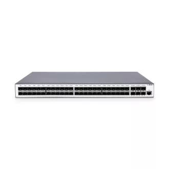   BL-OSW-53-48S6X, 48 portos Gigabit Ethernet L2+ menedzselt kapcsoló, 48x 1G SFP port, 6x 10G SFP+ uplinkkel, stacking támogatással