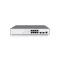 BL-OSW-53-8T2S, 8 portos Gigabit Ethernet L2+ kezelhető kapcsoló kis- és középvállalkozások számára, 8x 10/100/1000BASE-T RJ45 port, 2x1GSFP felkapcsolással, ventilátor nélkül