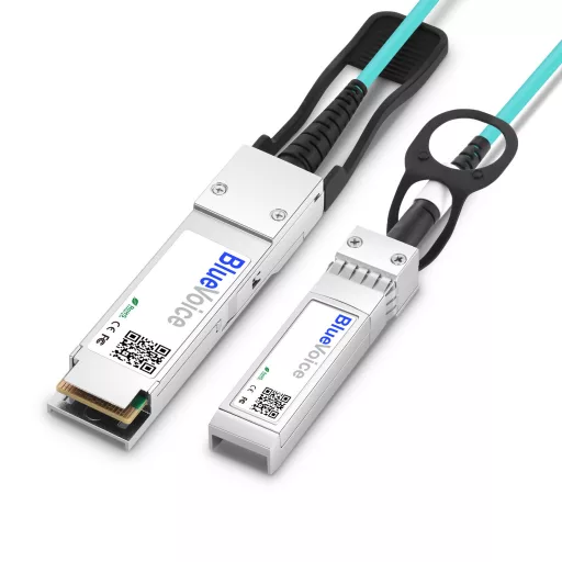 15M Cisco QSFP-4X10G-AOC15M 40G QSFP+ – 4x10G SFP+ breakout aktív optikai kábel