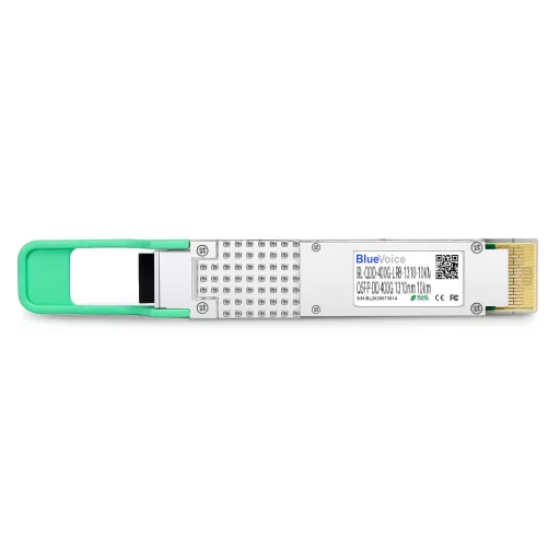 Cisco kompatibilis QDD-400G-LR8 400G QSFP-DD LR8 PAM4 1310nm 10km DOM Duplex LC SMF optikai adó-vevő modul