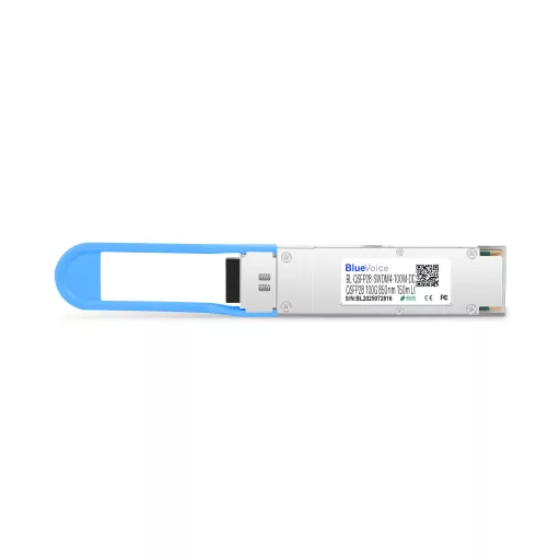 Brocade kompatibilis 100G-QSFP28-SWDM4 100GBASE-SWDM4 QSFP28 850nm 100m LC Duplex MMF DDM optikai adó-vevő modul