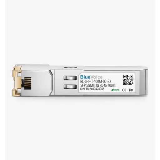 Extreme kompatibilis 10065 10/100/1000BASE-T SFP SGMII RJ-45 100m adó-vevő modul