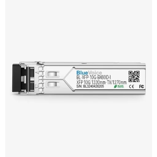 Cisco kompatibilis XFP-10G-BX60D-I 10GBASE-BX BiDi XFP 1330nm-TX/1270nm-RX 60km adó-vevő modul