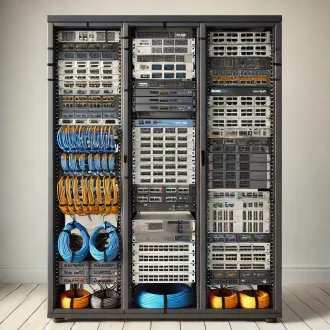 Rack szekrény konszolidáció